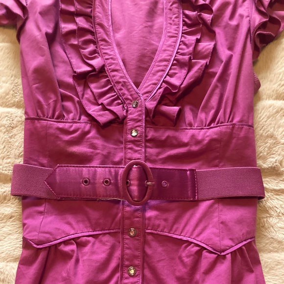 bebe blouse - Raspberry, size L - Picture 4 of 4